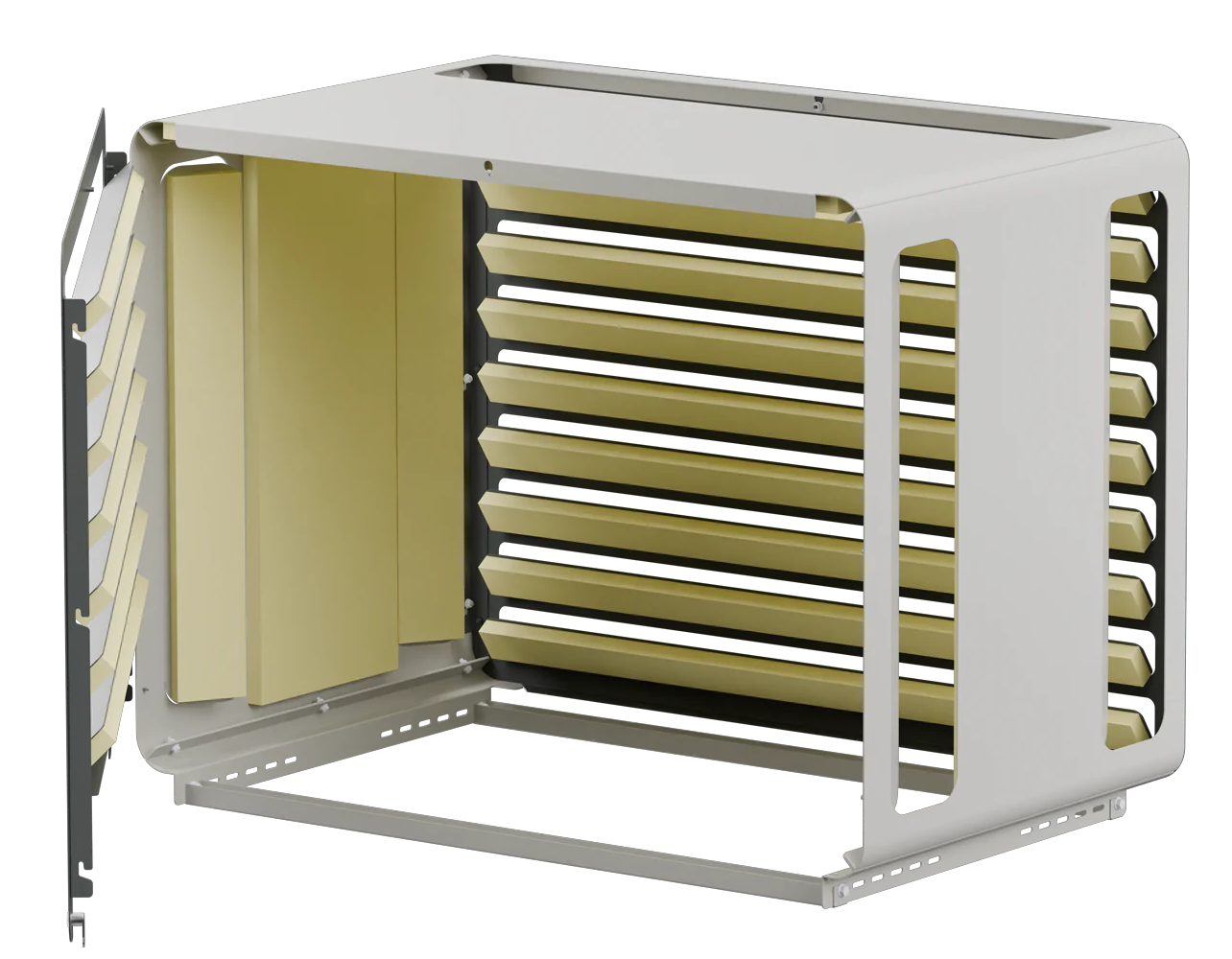 LOOP Schallschutzhaube  für Wärmepumpe, Klimaanlage & Poolwärmepumpe