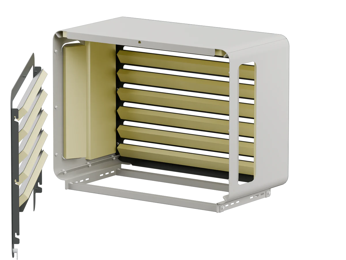 LOOP Schallschutzhaube  für Wärmepumpe, Klimaanlage & Poolwärmepumpe