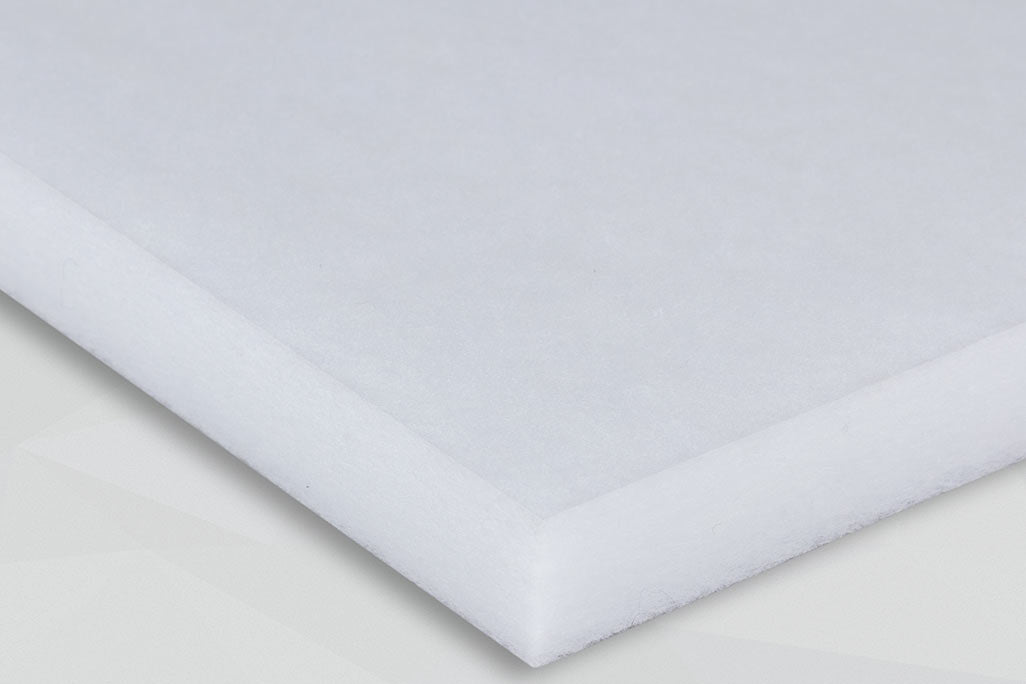 Ausschnitt eines PES-Vliesabsorbers